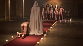 Cherry Torn en 'The Secret Femdom Society of Prostate Milking.'
