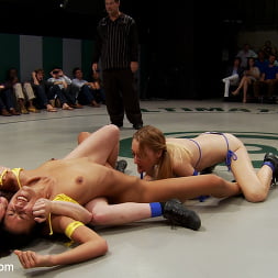 Isis Love in 'Kink' BATTLE OF THE FEATHERWEIGHTS!: The smallest hottest wrestlers battle it out in TAG TEAM action! (Thumbnail 1)