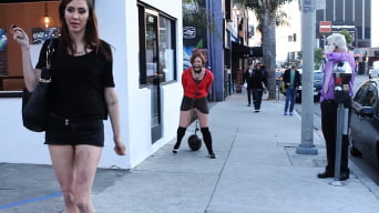 Jodi Taylor en 'Girl Next Store Shocked and Bound in Public, Ass Fucked, Humiliated'