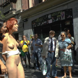 Lilyan Red in 'Kink' Redheaded slut beautifully disgraced on streets of Madrid (Thumbnail 15)