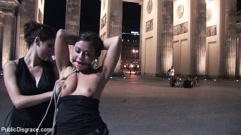 Linda in 'Beautiful Czech girl exposed on the streets at night!!!'