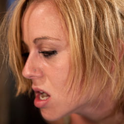 Mae Meyers in 'Kink' Bratty 19yr old bound on her knees and made to suck cock. Suffers her first suspension, made to cum! (Thumbnail 14)