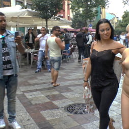 Mitsuki Sweet in 'Kink' Japanese Slut is humiliated and put on display in Madrid (Thumbnail 16)