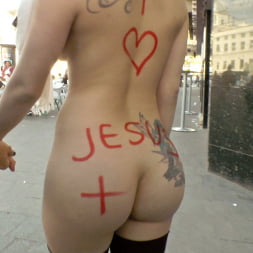 Mona Wales in 'Kink' Church Whore Gets Fucked in the Ass and Covered in Trash!!! (Thumbnail 8)