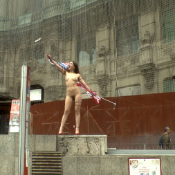 Mona Wales in 'Kink' Slutty American Tourist Publicly Disgraces Herself!!! (Thumbnail 7)