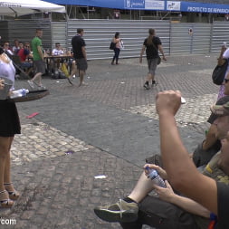 Pamela Sanchez in 'Kink' Welcome to Madrid! Public walk of shame. (Thumbnail 4)