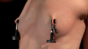 Sensi Pearl en 'Destructive orgasms - this Little Brunette is made to cum in stressful bondage'